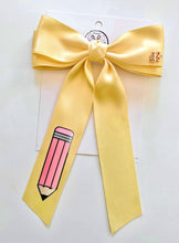Load image into Gallery viewer, Pencil Ceci Satin Bows