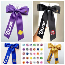 Load image into Gallery viewer, *7 Day TAT* Cheer Name Bows