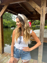 Load image into Gallery viewer, Glittering Sand Top Knot Headband