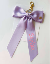 Load image into Gallery viewer, *PREORDER* Pencil Ceci Hair Bows and Backpack Keychains