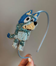 Load image into Gallery viewer, Bluey & Bingo Beaded Clips and Headbands