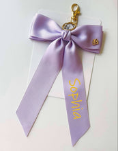 Load image into Gallery viewer, *PREORDER* Pencil Ceci Hair Bows and Backpack Keychains