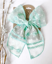 Load image into Gallery viewer, *SALE* Sea Foam Beloved Bows and Headbands