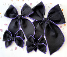 Load image into Gallery viewer, Purple Trimmed Black Beloveds