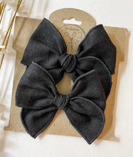 Load image into Gallery viewer, Black Linen Beloveds