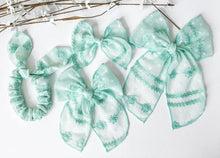 Load image into Gallery viewer, *SALE* Sea Foam Beloved Bows and Headbands