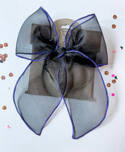 Load image into Gallery viewer, Purple & Black Organza Beloveds