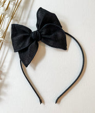 Load image into Gallery viewer, Black Linen Beloveds