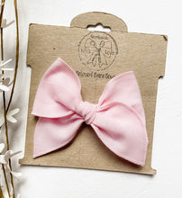 Load image into Gallery viewer, Light Pink Beloved Bows and Headbands