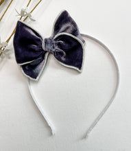 Load image into Gallery viewer, *SALE* Gunmetal Silk Velvet Beloveds