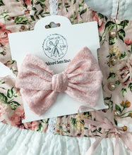 Load image into Gallery viewer, *SALE* Sweet Peach Velvet Bows