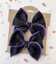 Load image into Gallery viewer, Purple Trimmed Black Beloveds