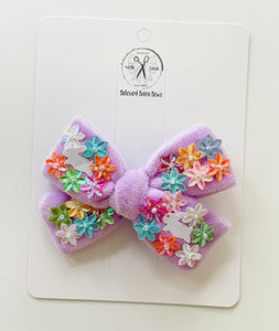 Spring Bunnies Embellished Bows