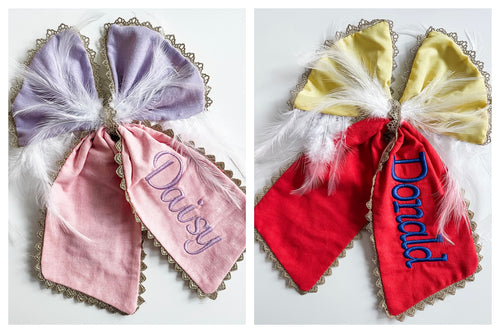 *PREORDER* Feathered Friends Reversible Bow