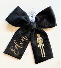 Load image into Gallery viewer, Metallic Foil Black Nutcracker Jayleigh