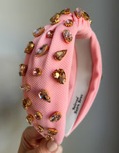 Load image into Gallery viewer, Pink Morganite Jeweled Headband