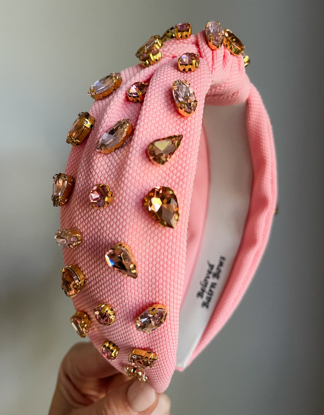 Pink Morganite Jeweled Headband