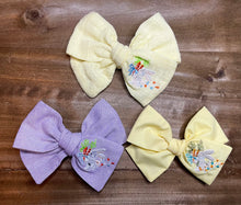 Load image into Gallery viewer, Easter Heirloom Embroidered Bows