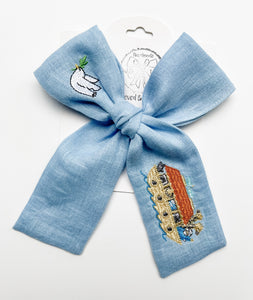*PREORDER* Noah’s Ark Embroidered Bows