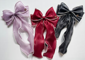 Pretty in Pearls Organza Cecis and Headbands