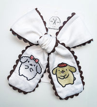 Load image into Gallery viewer, *PREORDER* Pompompurin &amp; Macaroon Embroidered Bows