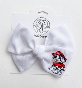 *4 Week TAT* Paw Patrol Bows and Headbands