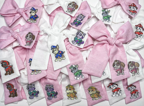 *4 Week TAT* Paw Patrol Bows and Headbands