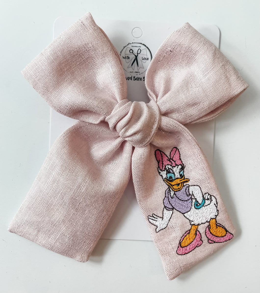 *4 Week TAT* Classic Characters Embroidered Bows
