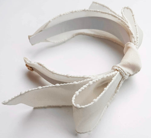 Blair Ivory Lace Headband