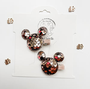 Mouse Sequin Clips