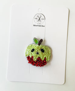 *PREORDER* Poisoned Apple Beaded Clips