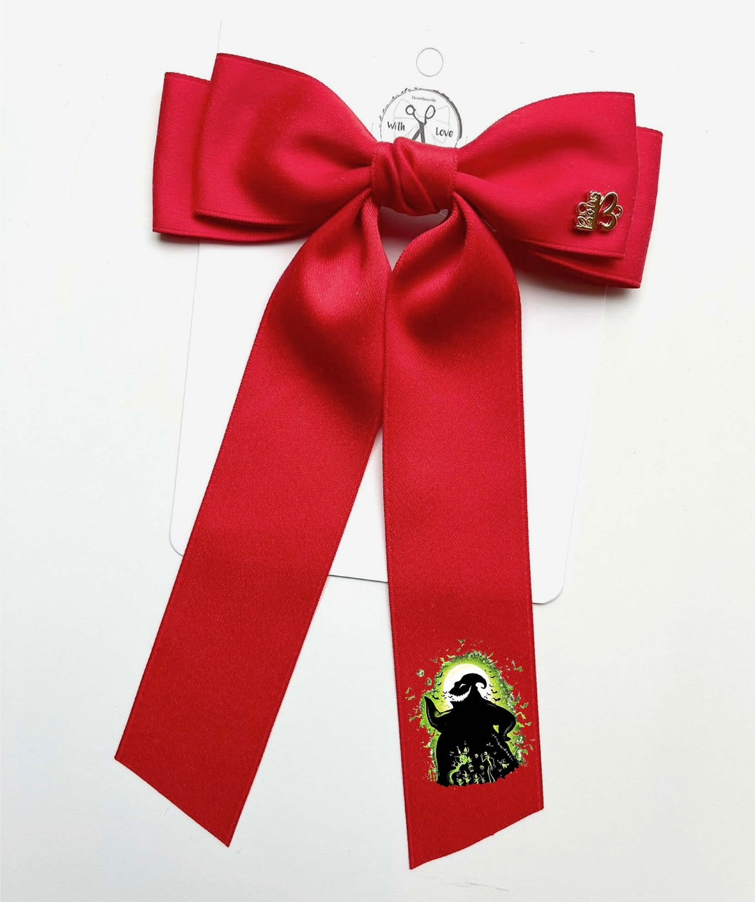 *3 Week TAT* Oogie Boogie Satin Ceci Bows
