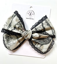 Load image into Gallery viewer, *PREORDER* Ravens &amp; Skeletons Bows &amp; Lace