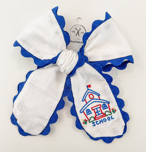Inclusion Embroidered Bow