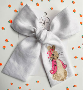 *PREORDER* Bunny Embroidered Bows