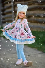 Load image into Gallery viewer, *PREORDER* Christmas Beauty Princess on Blue Ceci
