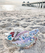 Load image into Gallery viewer, Seagulls &amp; Shells Youth Headbands