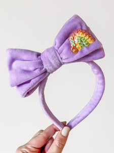Rainbow Velvet Headbands