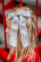 Load image into Gallery viewer, Silver Satin + Lace Gwenna