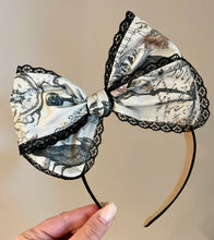 Load image into Gallery viewer, *PREORDER* Ravens &amp; Skeletons Bows &amp; Lace