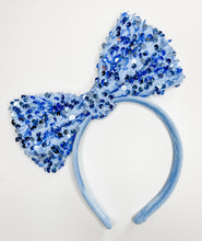 Load image into Gallery viewer, Spring Sequin Bows, Headbands &amp; Bow Ties