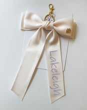 Load image into Gallery viewer, *PREORDER* Nude Pencil Bows &amp; Backpack Keychains