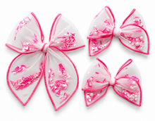 Load image into Gallery viewer, *SALE* Valentine’s Confetti (Classic Pink) Bows
