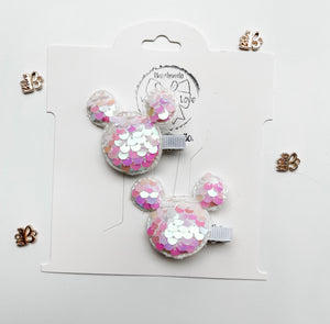 Mouse Sequin Clips