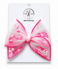 Load image into Gallery viewer, *SALE* Valentine’s Confetti (Classic Pink) Bows