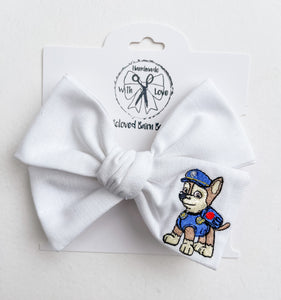 *4 Week TAT* Paw Patrol Bows and Headbands