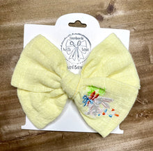 Load image into Gallery viewer, Easter Heirloom Embroidered Bows