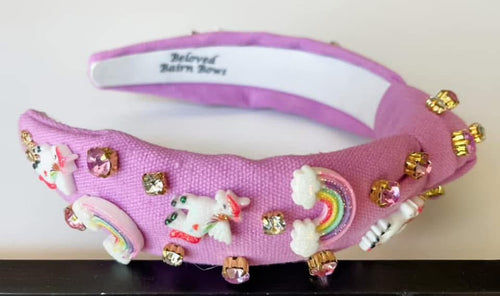Unicorns + Rainbows on Orchid