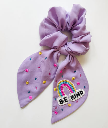 Be Kind Beaded Scrunchies