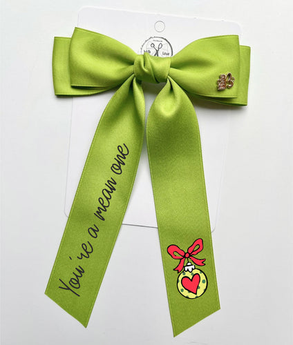 *PREORDER* You’re a Mean One Satin Ceci
